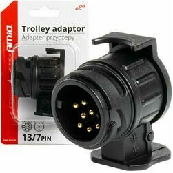 Automašīnas piekabes kontakligzdas pāreja 13/7, plastmasas