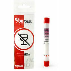 Alko testeris, vienreizējas lietošanas