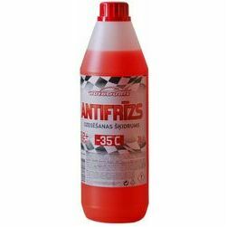 Antifrīzs Longlife -35°C, G12, sarkans, 1L