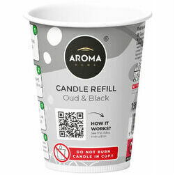 Aroma aromātiskā svece, 150g, Oud&black, REZERVE