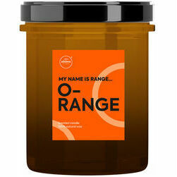 Aroma Aromātiskā svece Modern Fruits 230g, Orange