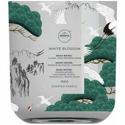 Aroma aromātiskā svece WILD, White Blossom 150g.