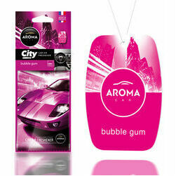 Aroma Car gaisa atsv. CITY Bubble Gum
