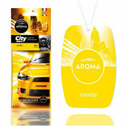 Aroma Car gaisa atsv. CITY Vanilla