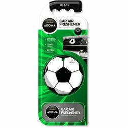 Aroma Car gaisa atsvaidzinātājs, Futbola bumba, Black
