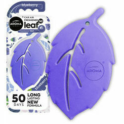 Aroma Car gaisa atsvaidzinātājs, Leaf 3D, Blueberry