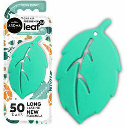 Aroma Car gaisa atsvaidzinātājs, Leaf 3D, Fancy Punch