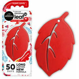 Aroma Car gaisa atsvaidzinātājs, Leaf 3D, Sweet Candy