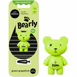 Aroma Car gaisa atsvaidzinātājs, Polymer BEARLY, Green Grapefruit