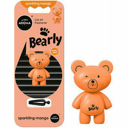 Aroma Car gaisa atsvaidzinātājs, Polymer BEARLY, Sparkling Mango