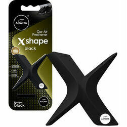 Aroma Car gaisa atsv. X shape Black