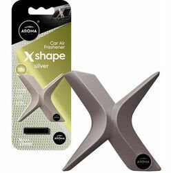# Aroma Car gaisa atsv. X shape Silver