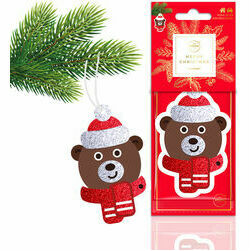#Aroma Car gaisa atsv. Xmass Bear Cinnamon