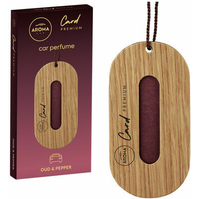 Aroma Car Premium Card gaisa atsvaidzinātājs, Oud&Pepper