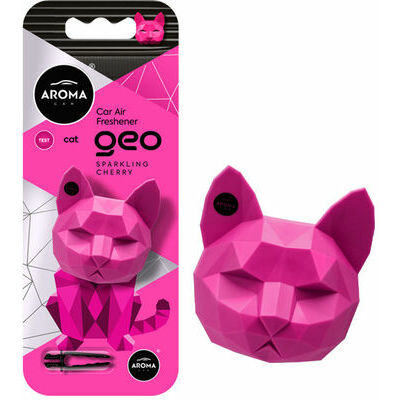 Aroma gaisa atsvaidzinātājs, polimēra, GEO CAT, Sparkling Cherry