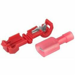 Ātrais vadu savienojums, 0.5-1.5mm, sarkans blisterī, 5gab.