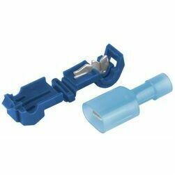 Ātrais vadu savienojums, 2.5-4.0mm, zils blisterī, 5gab.