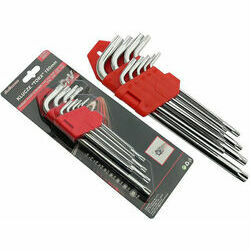 Atslēgu komplekts TORX, 9gab., 180mm, CRV