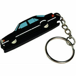 Atslēgu piekariņš Black E500, PVC