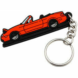 Atslēgu piekariņš Red Miata, PVC
