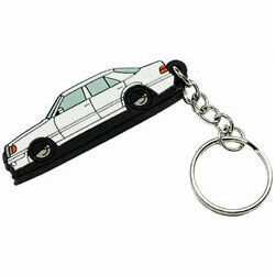 Atslēgu piekariņš White Mercedes E500, PVC