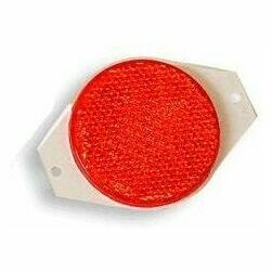 Atstarotājs apaļš pieskrūvējams, sarkans 75mm