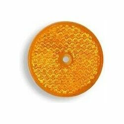 Atstarotājs apaļš pieskrūvējams un pašlīm.,oranžs60mm