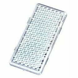 Atstarotājs četrstūrains pašlīmējošs, balts 90x45 mm