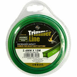 Aukla trimmerim kvadrātveida 2.4mmx15m