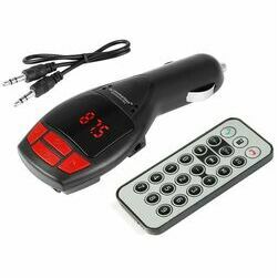 Auto FM transmiters ar bluetooth, 12/24V