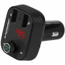Auto FM transmiters ar bluetooth un 2 USB ligzdām, 12/24V