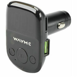 Auto FM transmiters ar bluetooth un lādētājs, 12/24V