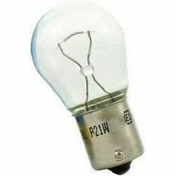 Autolampa 12V 21W  BA15S, kastītē