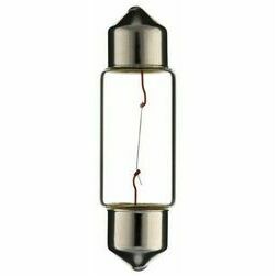 Autolampa 12V 5W 10x36mm SV8,5, kastītē