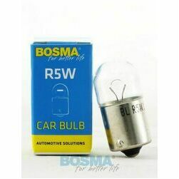 Autolampa 12V 5W  BA15S, kastītē