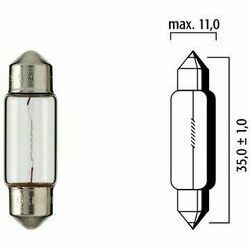 Autolampa  24V 10W SV8.5 11X35mm