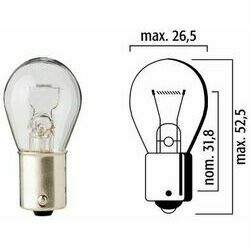 Autolampa  24V 21W BA15s