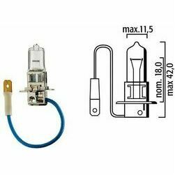 Autolampa H3 24V 70W PK22s