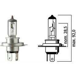 Autolampa H4 12V 60/55W P43T