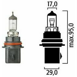 Autolampa HB1 12V 65/45W P29t