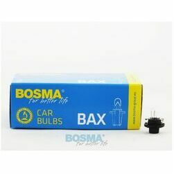 Autolampas 12V 1,2W Bx8,4D, melns cokols