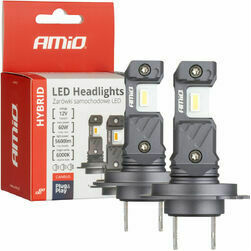 Autospuldzes LED, H7, 60W, 6000K, Canbus, 2.gab.
