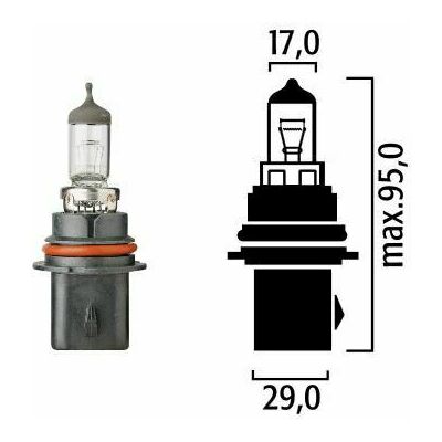 # B-5 Autolampa HB1 12V 65/45W P29t Ultra Plus 100%