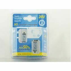 # B2-5Autol. H7, 24V 70W, Plus 50% Heavy Duty, PX26d, 2 gab.