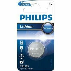 Baterijas PHILIPS CR 2025 Lithium Minicells, 1 gab.