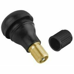 Bezkameru riepu ventīlis TR 412, melns, 33mm