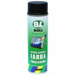 BOLL grunts krāsa melna, 500ml, aerosols