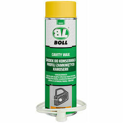 BOLL ML pretkorozijas līdzeklis slēgtām virsmām, aerosols, 500ml, dzintara