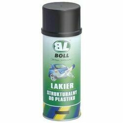 BOLL struktūrkrāsa plastmasām melna, 400ml, aerosols