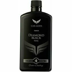 Car Gods melnās krāsas pulētājs un vasks, 500ml